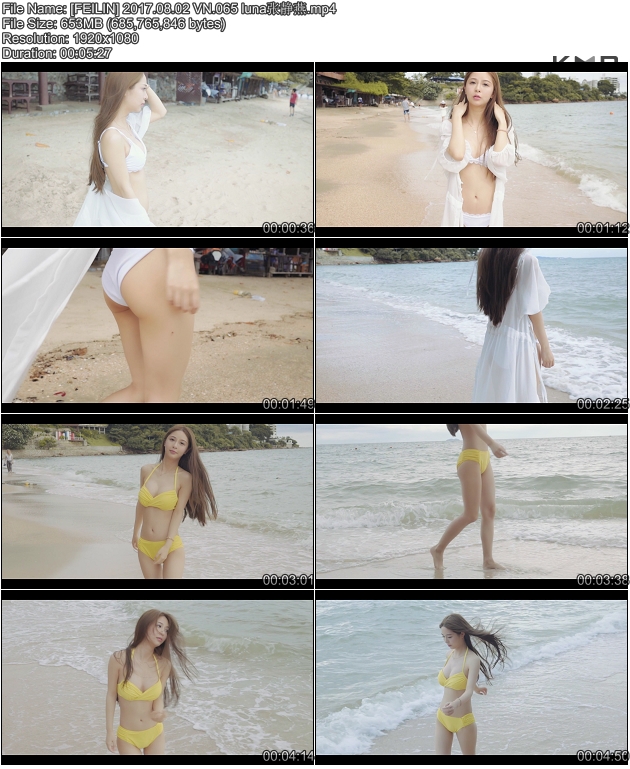 [FEILIN������] 2017.08.02 VN.065 luna�ž��� [mp4/653M]